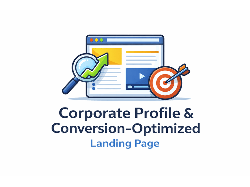 Corporate Profile & Conversion-Optimized Landing Page